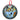 Akita 2 with Yellow and Orange Background Holographic Dog Ornament