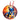 Australian Cattle Dog Orange Sunburst Background Holographic Ornament