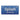 Blue Water Drops Design Crate Tag Personalized with Your Dog's Name