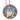 Bulldog Sitting Design Holographic Dog Ornament