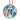 Chinese Crested Holographic Stained Glass Design Ornament