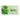 Clovers on Green Design Crate Tag Personalized with Your Dog's Name