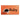 Coffee on Orange Sign Design Crate Tag Personalized with Your Dog's Name