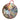 English Setter Lemon and White Holographic Ornament, Gift ,Award or Remembrance