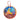 Golden Retriever with a Ball Holographic Design Dog Ornament
