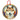 Japanese Akita with Blue Border Holographic Ornament