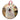 Kuvasz Head Design Holographic Ornament, Gift or Award