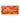 Orange Abstract Cube Design Crate Tag Personalized with Your Dog's Name