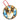 Papillon 1 Blue Background Holographic Dog Ornament