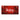 Red Abstract Cube Design Dog Crate Tag Personalized with Your Dog's Name