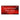 Red Abstract Swirl Design Crate Tag Personalized with Your Dog's Name