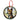 Russian Toy Holographic Dog Ornament - Pet Gift, 3.5 inches Diameter
