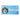 Siberian Husky on Blue Marble Design Crate Tag Personalized with Your Dog's Name