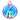 Poodle Standing #4 Blue Background Holographic Dog Ornament - Pet Gift, 3.5 inches Diameter