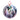Teddy Roosevelt Terrier 4 Pink Background Holographic Dog Ornament - Pet Gift, 3.5 inches Diameter