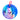 Yakutian Laika 2 Blue Starry Sky Holographic Dog Ornament - Pet Gift, 3.5 inches Diameter